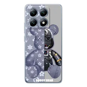 Силиконовый чехол для Xiaomi 14T (Медведь Louis Vuitton)