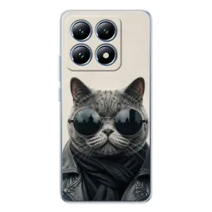 Чехол на тематику: Коты для Xiaomi 14T (Модный кот)