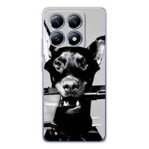 Чехол ДОБЕРМАН для Xiaomi 14T (Опасный доберман)
