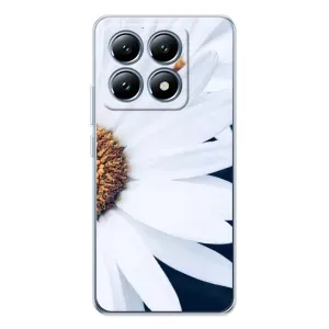 Чехол с ромашками на Xiaomi 14T (Пол ромашки)