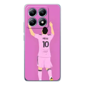 Чехлы Лео Месси в Майами на Xiaomi 14T (Празднование Месси)