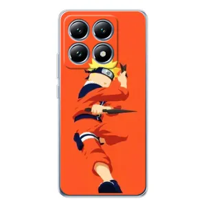 Чехлы с принтом Наруто на Xiaomi 14T (Силуэт Наруто)