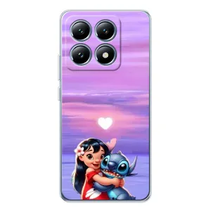 Чехол с рисунком Стич для Xiaomi 14T (Стич и Лило)