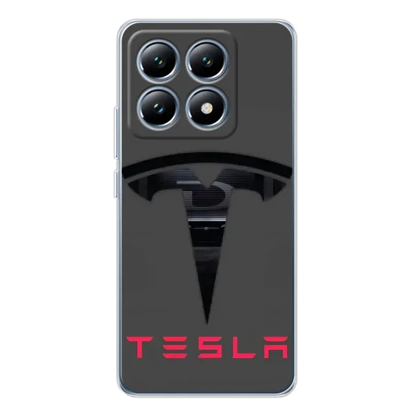 Чехол с рисунком «Logo TESLA» для Xiaomi 14T Чехол с рисунком «Logo TESLA» для Xiaomi 14T