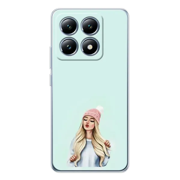 Чехол с рисунком «В шапке» для Xiaomi 14T Чехол с рисунком «В шапке» для Xiaomi 14T