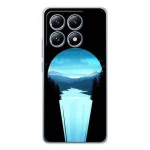 Літній Чохол на Xiaomi 14T (Синій Водоспад)