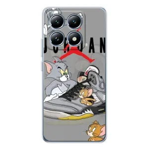 Силиконовый Чехол Nike Air Jordan на Сяоми 15 Про (Air Jordan)