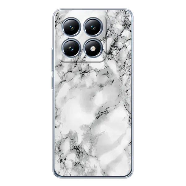 Чехол с рисунком «Белый мрамор» для Xiaomi 15 Pro Чехол с рисунком «Белый мрамор» для Xiaomi 15 Pro
