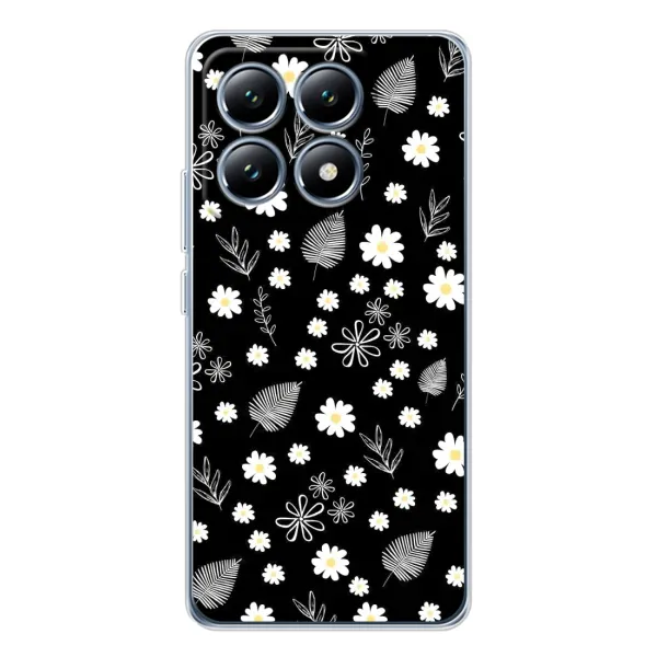 Чехол с рисунком «цветение на чорном» для Xiaomi 15 Pro Чехол с рисунком «цветение на чорном» для Xiaomi 15 Pro
