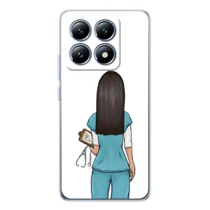 Силиконовый бампер (Работники) на Xiaomi 15 Pro (Доктор)