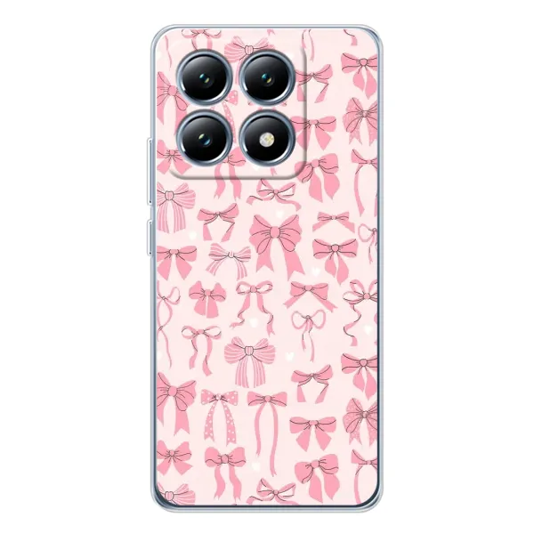Чехол с рисунком «Фон бантики» для Xiaomi 15 Pro Чехол с рисунком «Фон бантики» для Xiaomi 15 Pro