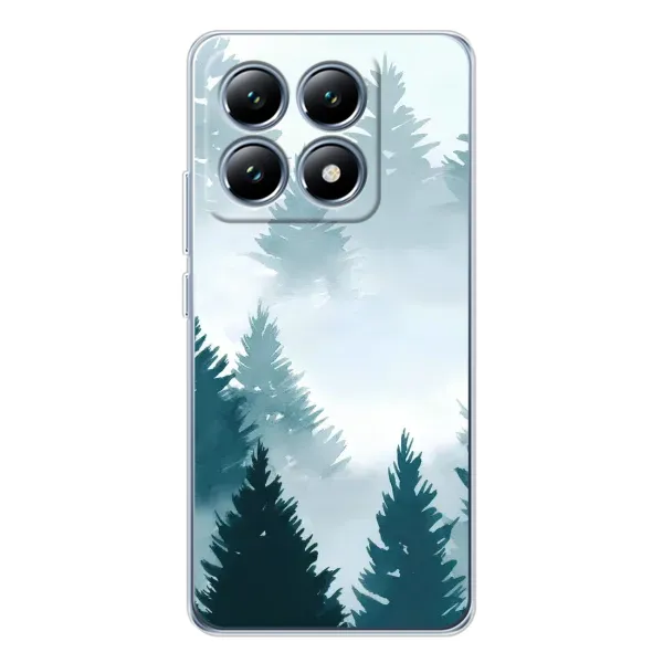 Чехол с рисунком «Горный лес» для Xiaomi 15 Pro Чехол с рисунком «Горный лес» для Xiaomi 15 Pro