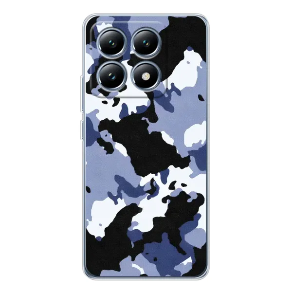Чехол с рисунком «Камуфляжный Серый» для Xiaomi 15 Pro Чехол с рисунком «Камуфляжный Серый» для Xiaomi 15 Pro