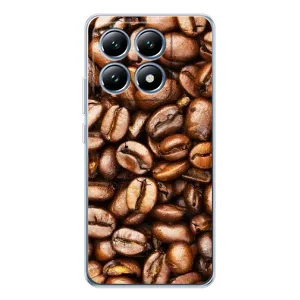 Чехол с изображением вкусной еды для Xiaomi 15 Pro (Кофе)