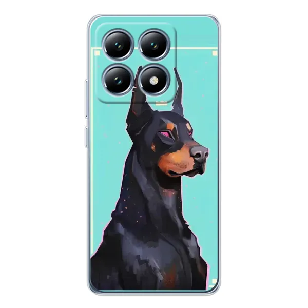 Чехол с рисунком «Король доберман» для Xiaomi 15 Pro Чехол с рисунком «Король доберман» для Xiaomi 15 Pro