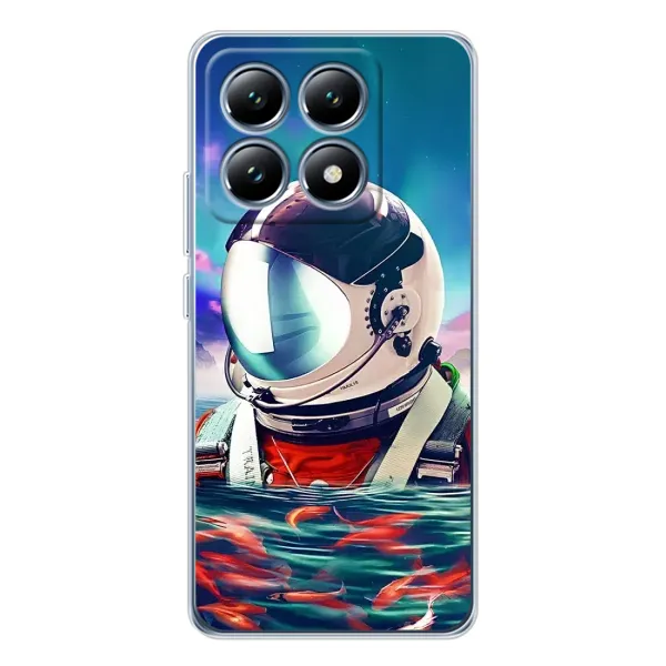 Чехол с рисунком «Космонавт в воде» для Xiaomi 15 Pro Чехол с рисунком «Космонавт в воде» для Xiaomi 15 Pro