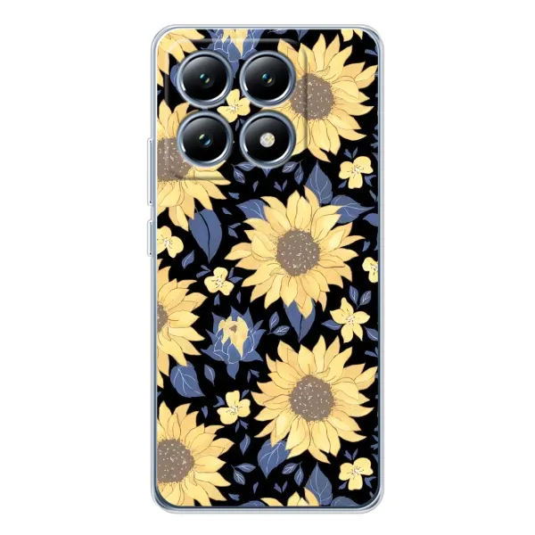 Чехол с рисунком «красивые цветы» для Xiaomi 15 Pro Чехол с рисунком «красивые цветы» для Xiaomi 15 Pro
