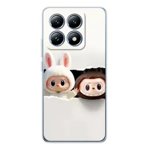 Чехол с принтом Лабубу для Xiaomi 15 Pro (Фигурки Labubu)