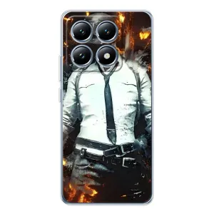 Силиконовый чехол с картинкой "Герой Pubg" на Xiaomi 15 Pro (Man Пубг)