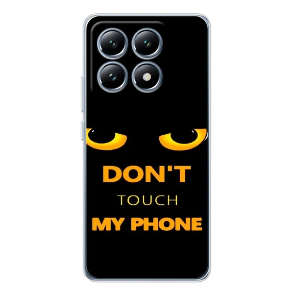 Чехол с рисунком «Не трогай мой телефон» для Xiaomi 15 Pro Чехол с рисунком «Не трогай мой телефон» для Xiaomi 15 Pro