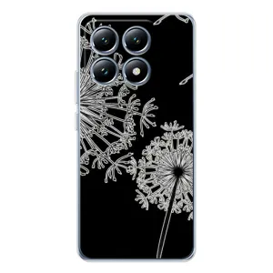 Аксессуары Силиконовый Чехол с одуванчиками на Xiaomi 15 Pro