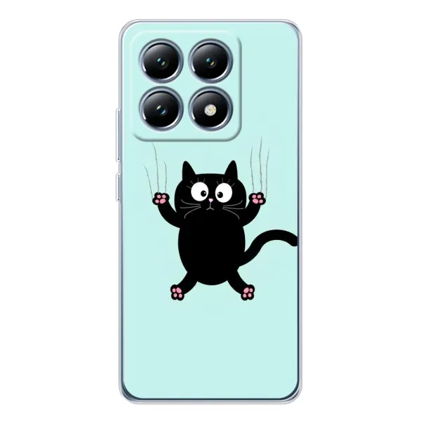 Чехол с рисунком «Падающий кот» для Xiaomi 15 Pro Чехол с рисунком «Падающий кот» для Xiaomi 15 Pro