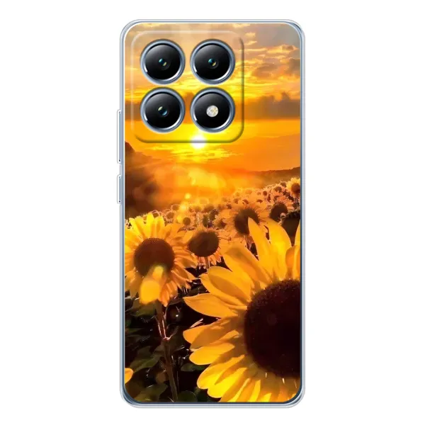 Чехол с рисунком «поле подсолнухов» для Xiaomi 15 Pro Чехол с рисунком «поле подсолнухов» для Xiaomi 15 Pro