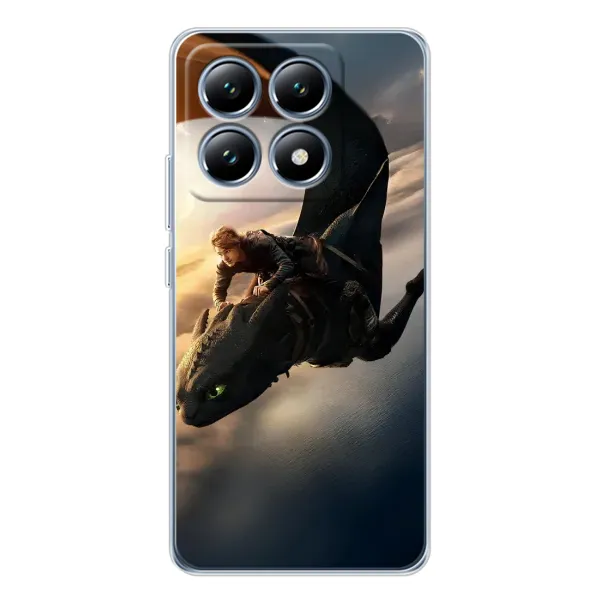 Чехол с рисунком «Полет Беззубика» для Xiaomi 15 Pro Чехол с рисунком «Полет Беззубика» для Xiaomi 15 Pro