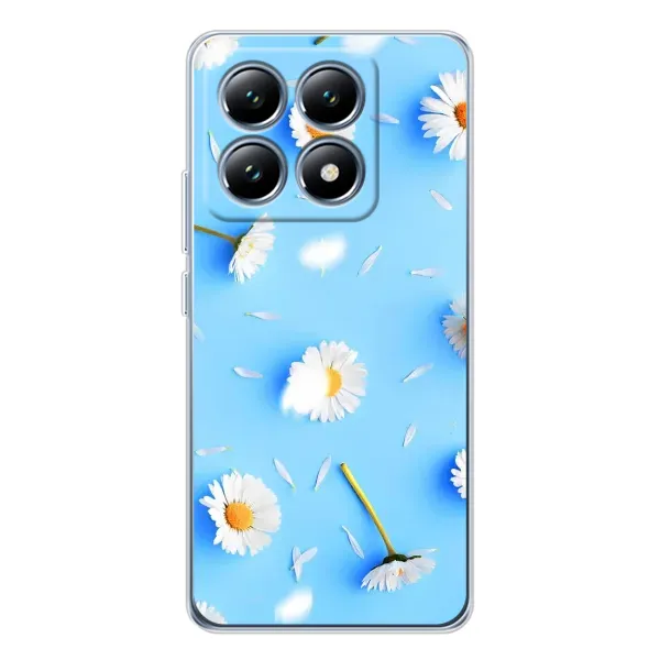 Чехол с рисунком «ромашки на голубом» для Xiaomi 15 Pro Чехол с рисунком «ромашки на голубом» для Xiaomi 15 Pro