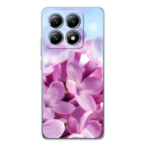 Чехол с рисунком «Сиреневые цветы» для Xiaomi 15 Pro Чехол с рисунком «Сиреневые цветы» для Xiaomi 15 Pro