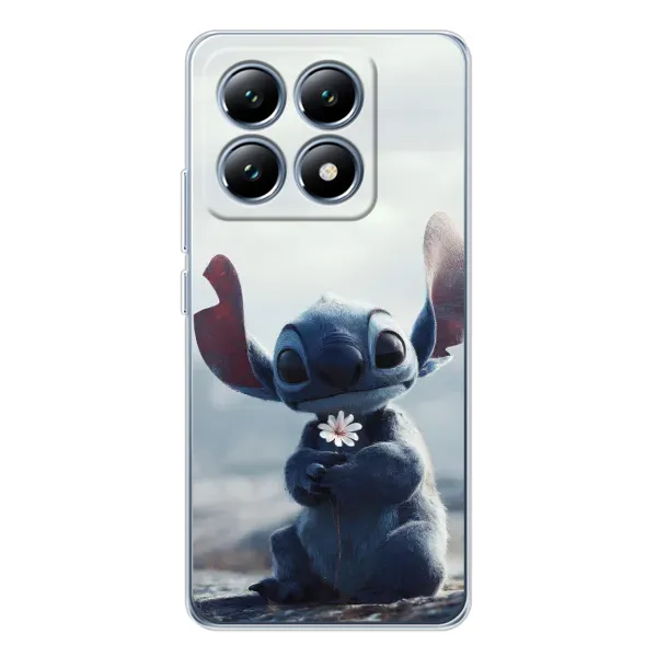 Чехол с рисунком «Стич с цветочком» для Xiaomi 15 Pro Чехол с рисунком «Стич с цветочком» для Xiaomi 15 Pro