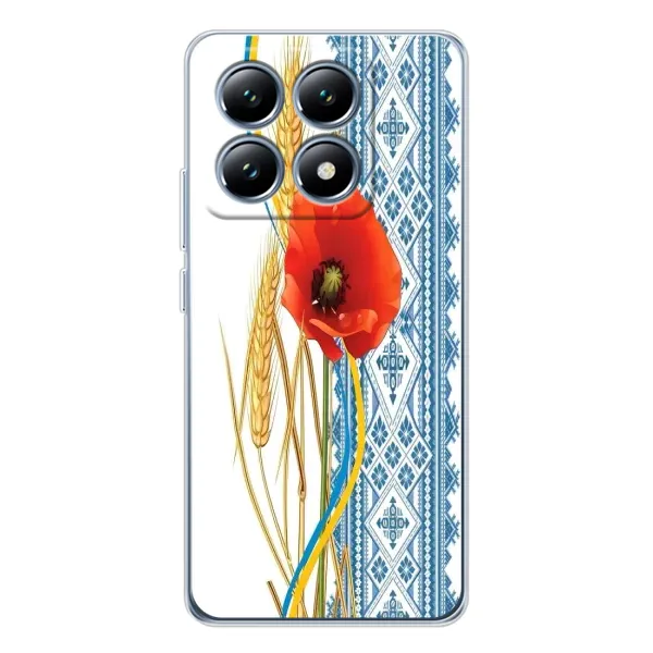 Чехол с рисунком «Вышиванка с цветком» для Xiaomi 15 Pro Чехол с рисунком «Вышиванка с цветком» для Xiaomi 15 Pro