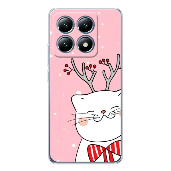 Чехол с рисунком «Зимний кот» для Xiaomi 15 Pro Чехол с рисунком «Зимний кот» для Xiaomi 15 Pro