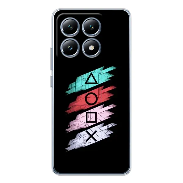 Чехол с рисунком «Значки Sony» для Xiaomi 15 Pro Чехол с рисунком «Значки Sony» для Xiaomi 15 Pro