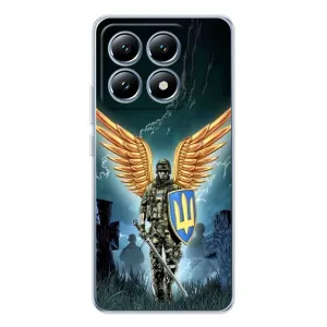 Патриотический Чехол для Xiaomi 15 Pro (ЗСУ з крильями)