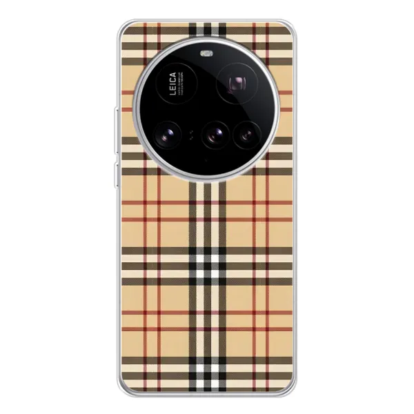 Чехол с рисунком «Burberry стиль» для Xiaomi 15 Ultra Чехол с рисунком «Burberry стиль» для Xiaomi 15 Ultra