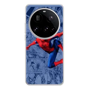 Силиконовый Чехол для Xiaomi 15 Ultra (Человек Паук)