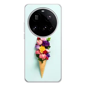 Чохли з тематикою "КВІТИ" на Xiaomi 15 Ultra (Квітка-морозиво)