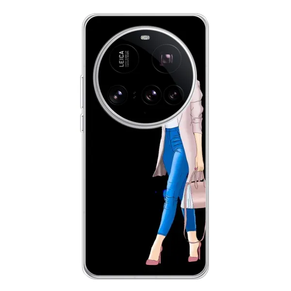 Чехол с рисунком «Девушка со смартфоном» для Xiaomi 15 Ultra Чехол с рисунком «Девушка со смартфоном» для Xiaomi 15 Ultra