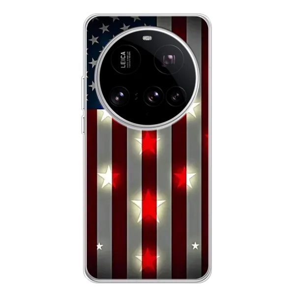 Чехол с рисунком «Флаг США 2» для Xiaomi 15 Ultra Чехол с рисунком «Флаг США 2» для Xiaomi 15 Ultra