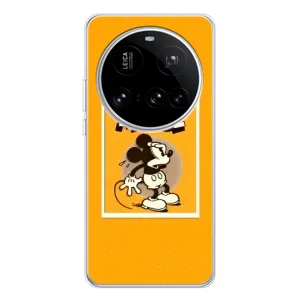 Чехлы с принтом Микки Маус на Xiaomi 15 Ultra (Испуганный Микки)