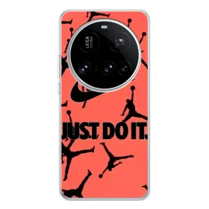 Силиконовый Чехол Nike Air Jordan на 15 Ультра (Just Do It)