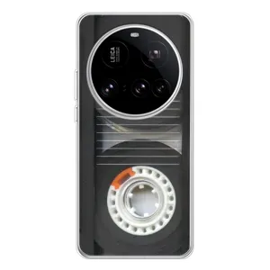 Чехол с Прикольным принтом на Xiaomi 15 Ultra (Кассета магнитофона)