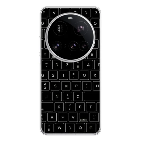 Чехол с рисунком «Клавиатура» для Xiaomi 15 Ultra Чехол с рисунком «Клавиатура» для Xiaomi 15 Ultra