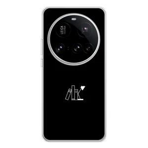 Чохол з картинками на чорному фоні для Xiaomi 15 Ultra (Книжки)