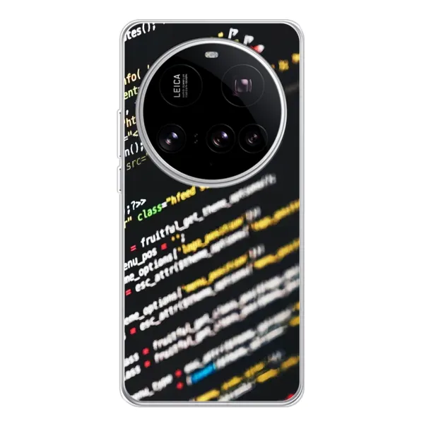 Чехол с рисунком «Код» для Xiaomi 15 Ultra Чехол с рисунком «Код» для Xiaomi 15 Ultra