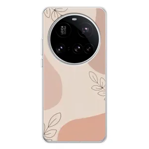Чохол квітковий дизайн для Xiaomi 15 Ultra (Кориневий фон)