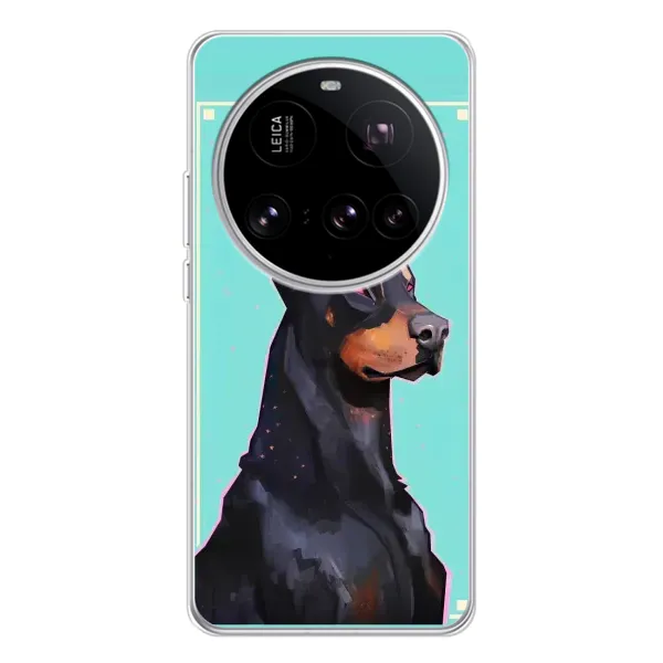 Чехол с рисунком «Король доберман» для Xiaomi 15 Ultra Чехол с рисунком «Король доберман» для Xiaomi 15 Ultra