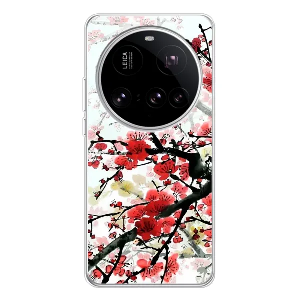 Чехол с рисунком «Красивая Сакура» для Xiaomi 15 Ultra Чехол с рисунком «Красивая Сакура» для Xiaomi 15 Ultra