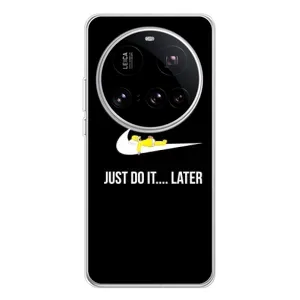 Силиконовый Чехол на Xiaomi 15 Ultra с картинкой Nike (Later)